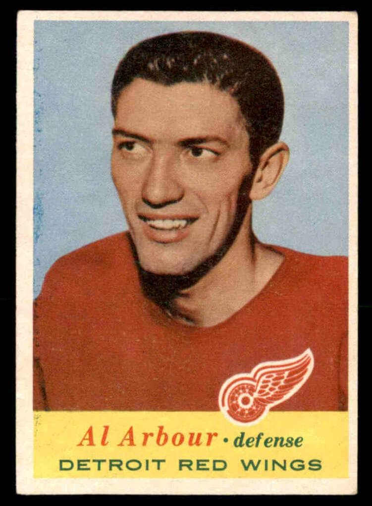 Al Arbour 1957 topps