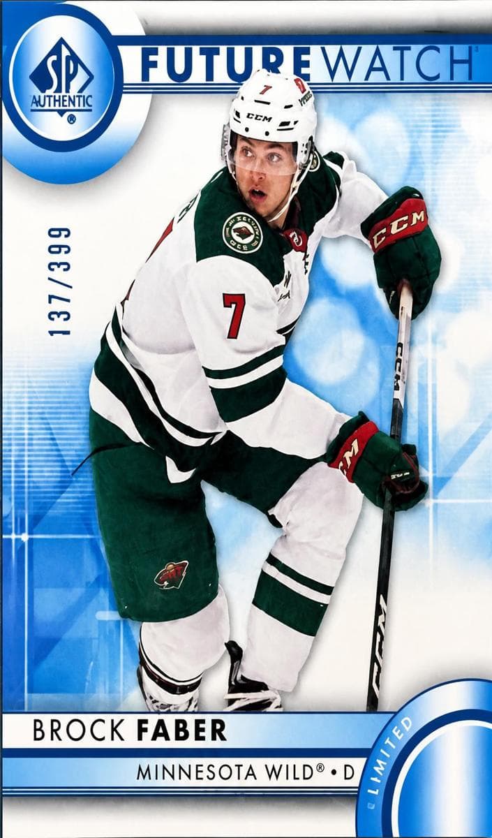 Brock Faber - Minnesota Wild /999 2023 unknown