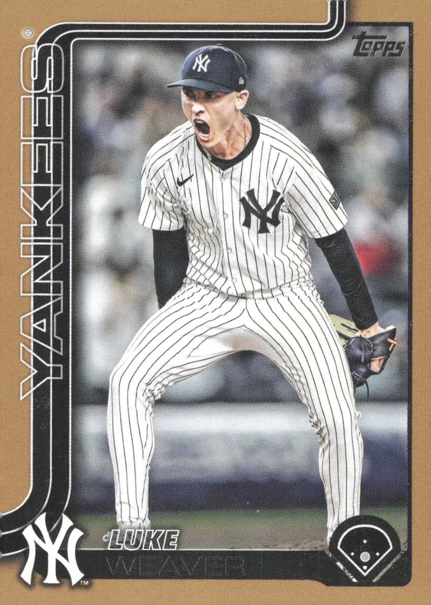 Luke Weaver trading card