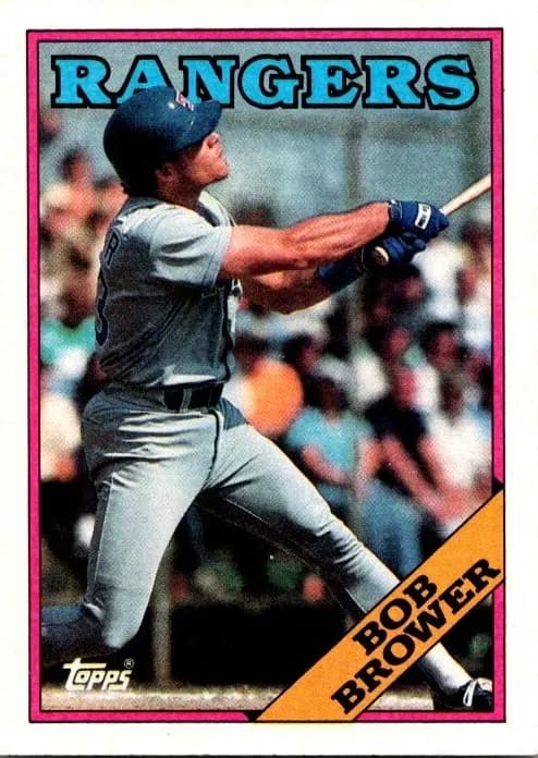 Bob Brower 1988 topps Topps