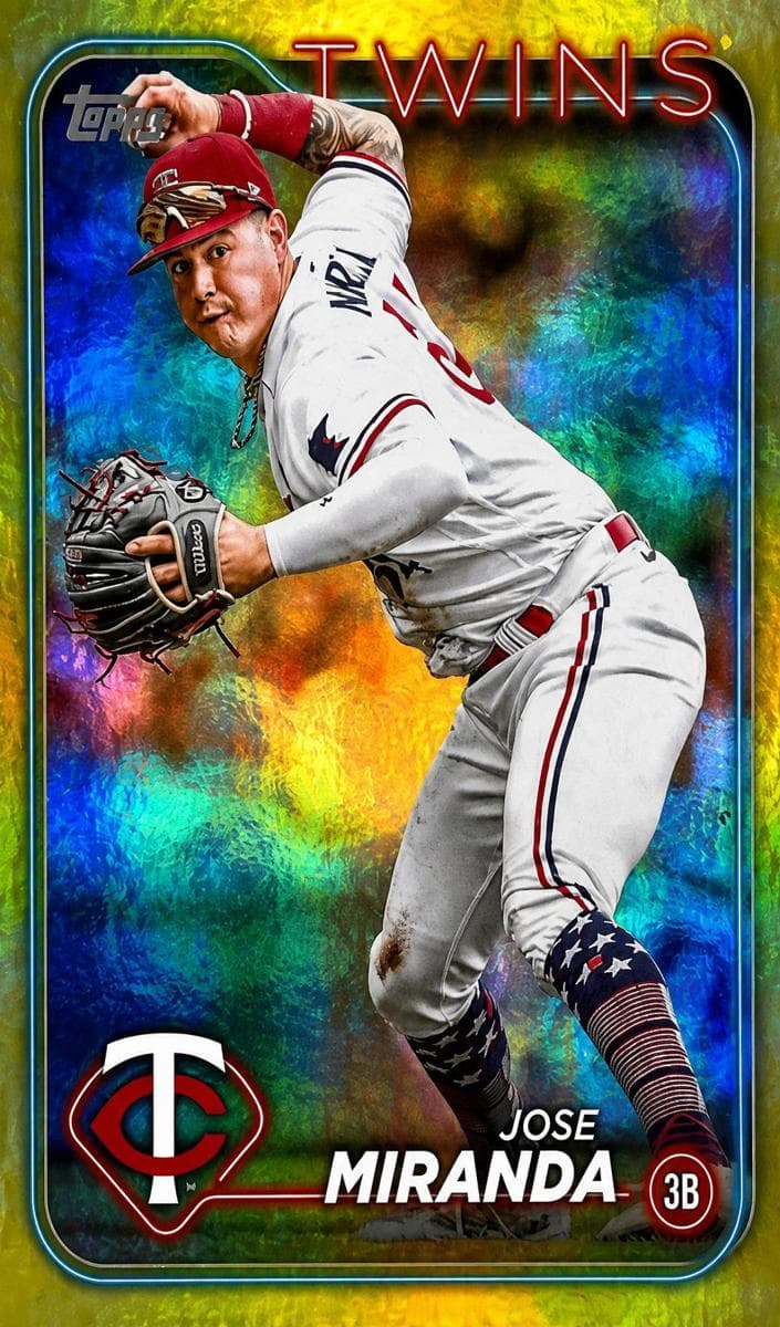 Jose Miranda 2024 topps Topps
