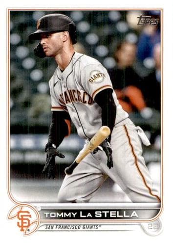 Tommy La Stella trading card