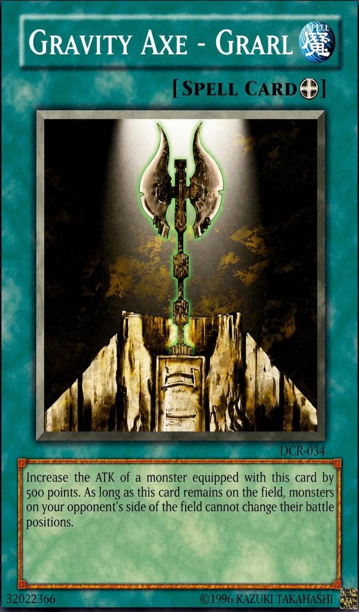 Gravity Axe - Grarl 2003 Yu-Gi-Oh! Dark Crisis
