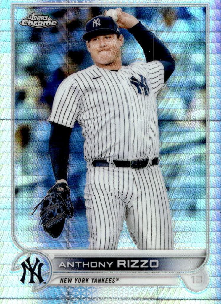 Anthony Rizzo 2022 topps Topps Chrome