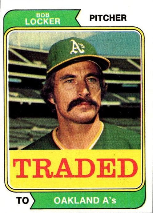 Bob Locker 1974 topps Topps