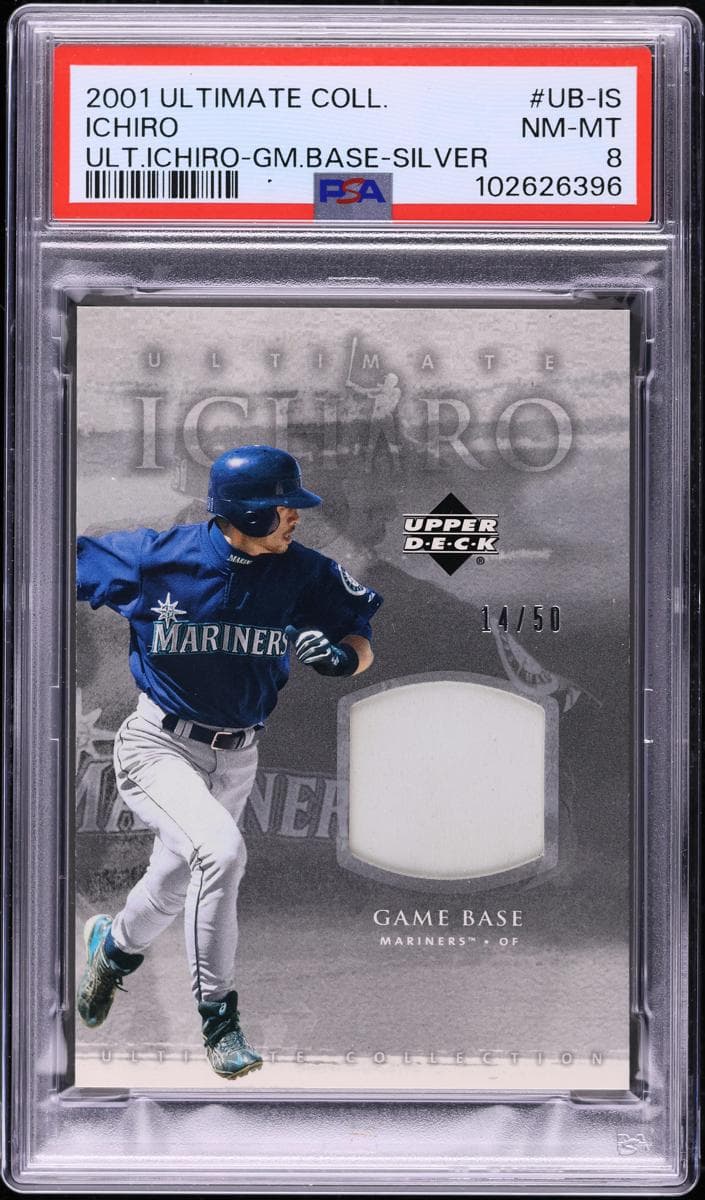 Ichiro Suzuki Silver 2001 upper-deck