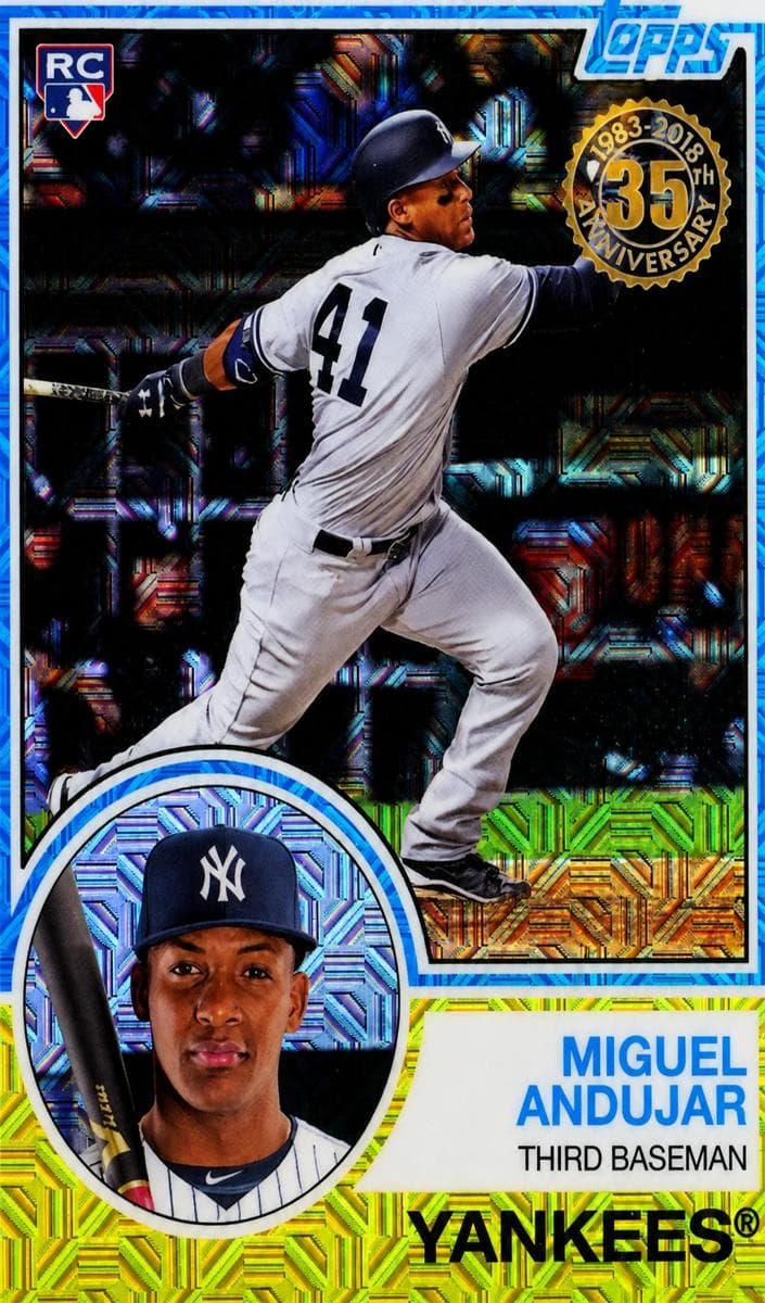 Miguel Andujar 2018 topps