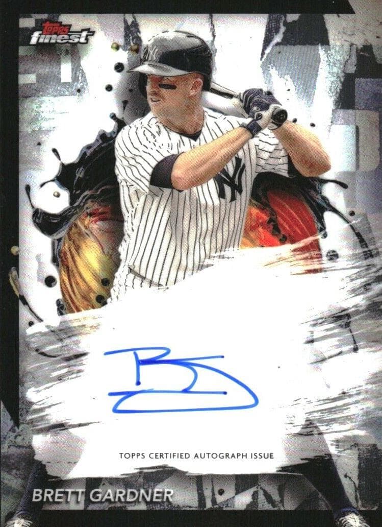 Brett Gardner trading card