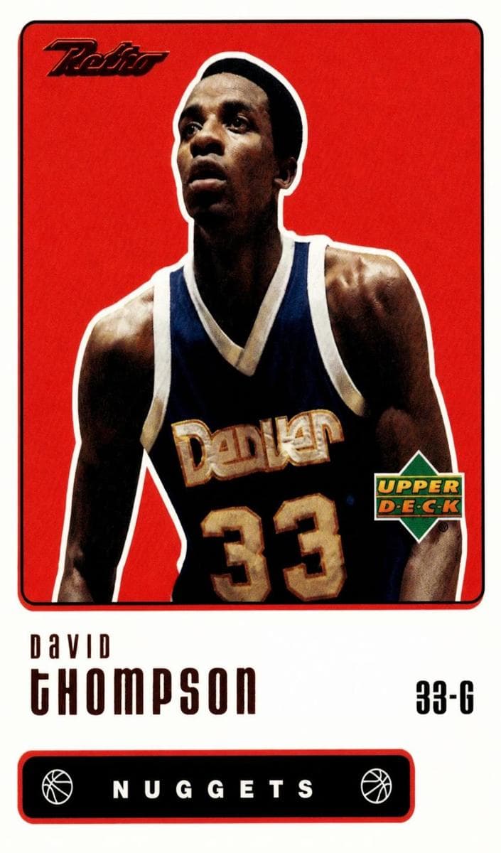 David Thompson 1999 upper-deck Retro