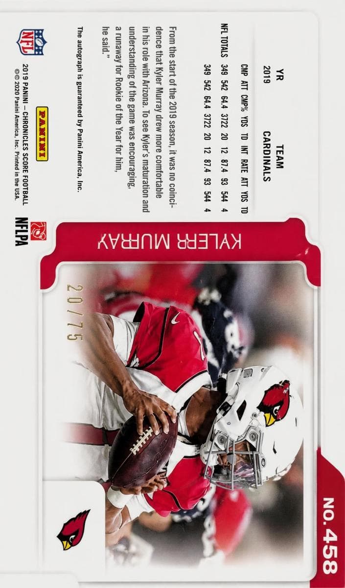 Kyler Murray #458