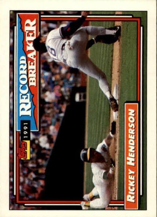 Rickey Henderson 1992 topps Topps