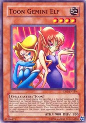 Toon Gemini Elf 2005 Yu-Gi-Oh! Dark Beginning 2
