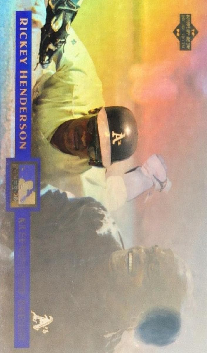 Rickey Henderson 1994 upper-deck