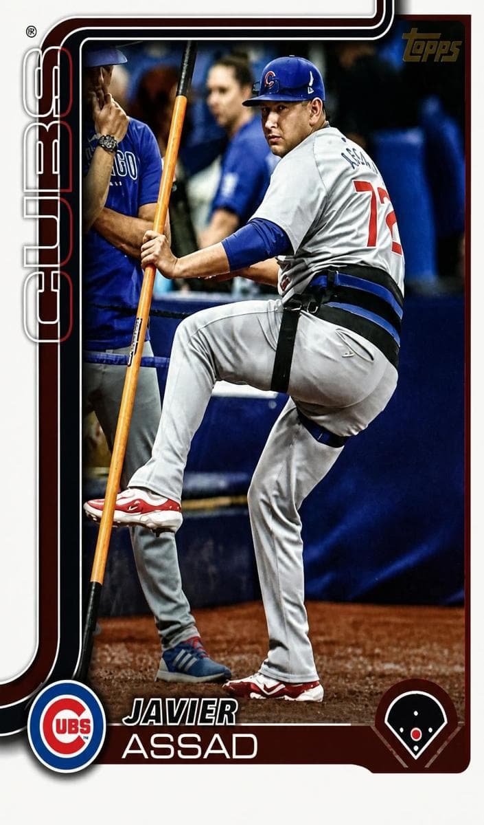 Javier Assad 2025 topps Topps