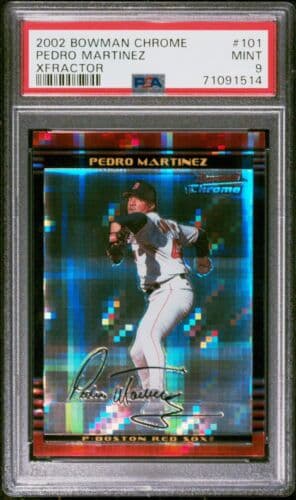 Pedro Martinez 2002 bowman