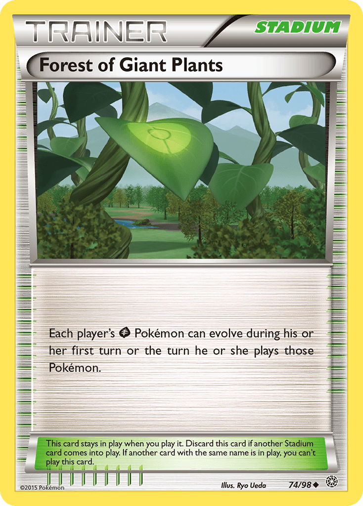 Forest of Giant Plants 2015 Pokemon