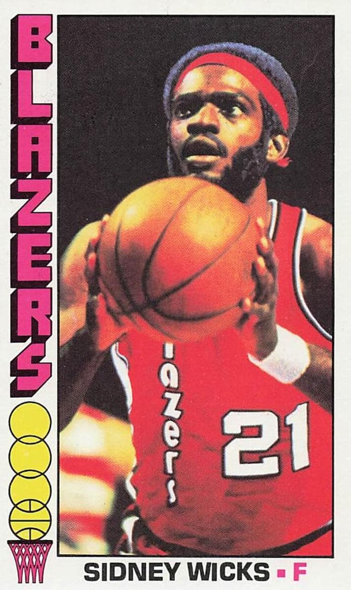 Sidney Wicks 1976 topps Topps