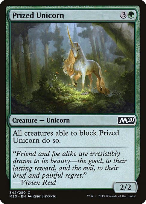 Prized Unicorn 2019 Magic: The Gathering Core Set 2020