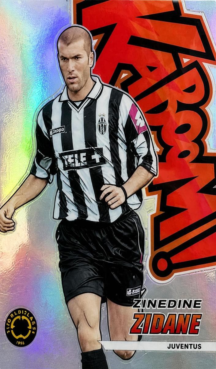 Zinédine Zidane trading card