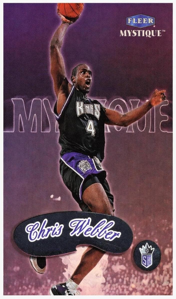 Chris Webber 1999 fleer Mystique