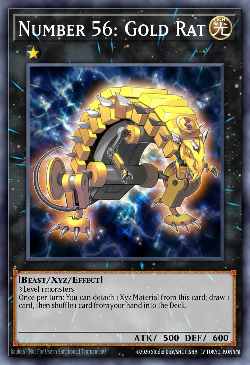 Number 56: Gold Rat #ZTIN-EN013