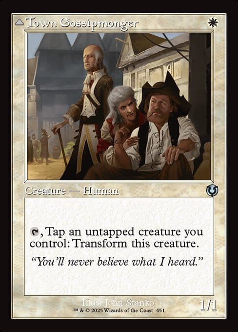 Town Gossipmonger // Incited Rabble #451