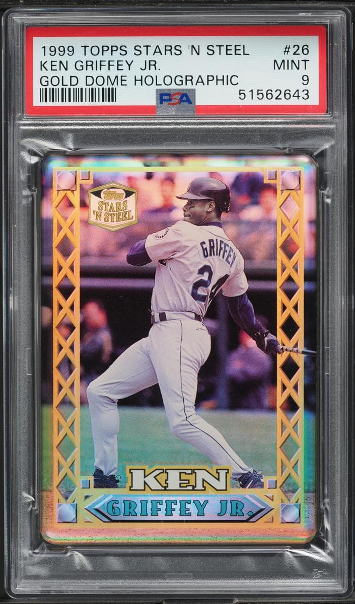 Ken Griffey Jr. 1999 topps Topps Stars 'N Steel