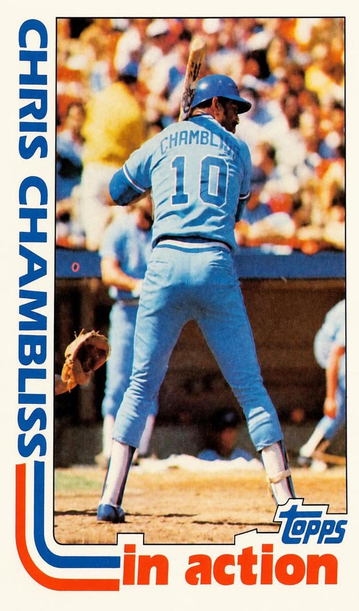 Chris Chambliss trading card