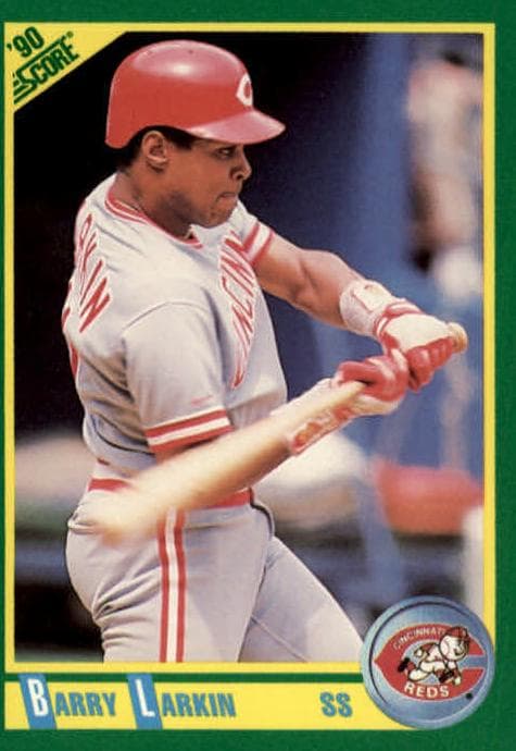 Barry Larkin 1990 panini Score