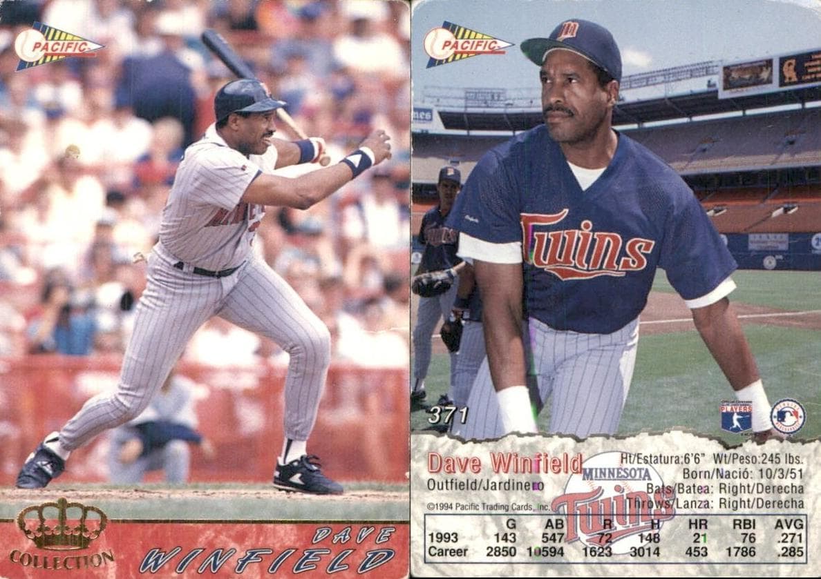 Dave Winfield 1994 unknown Pacific