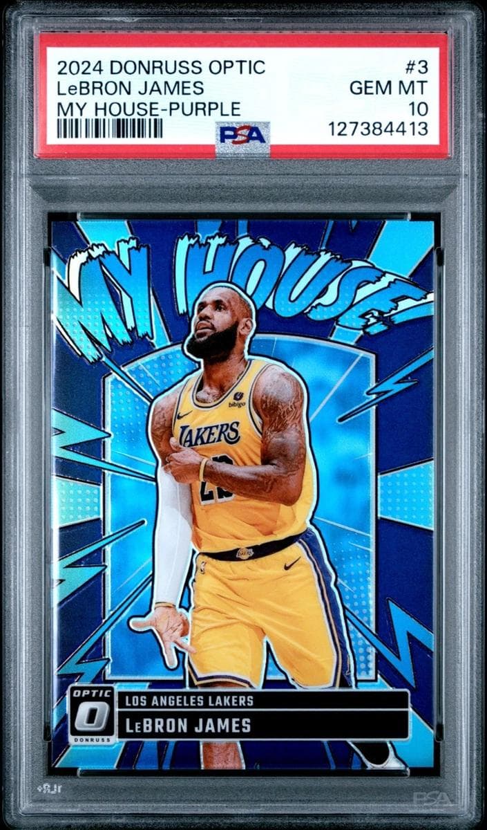 LeBron James 2024 panini Donruss Optic