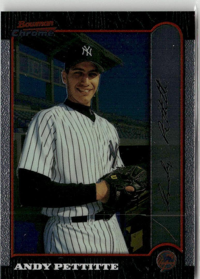 Andy Pettitte 1999 bowman Bowman Chrome