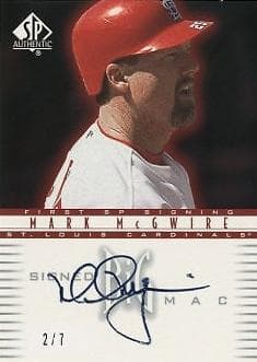 Mark McGwire 2002 unknown