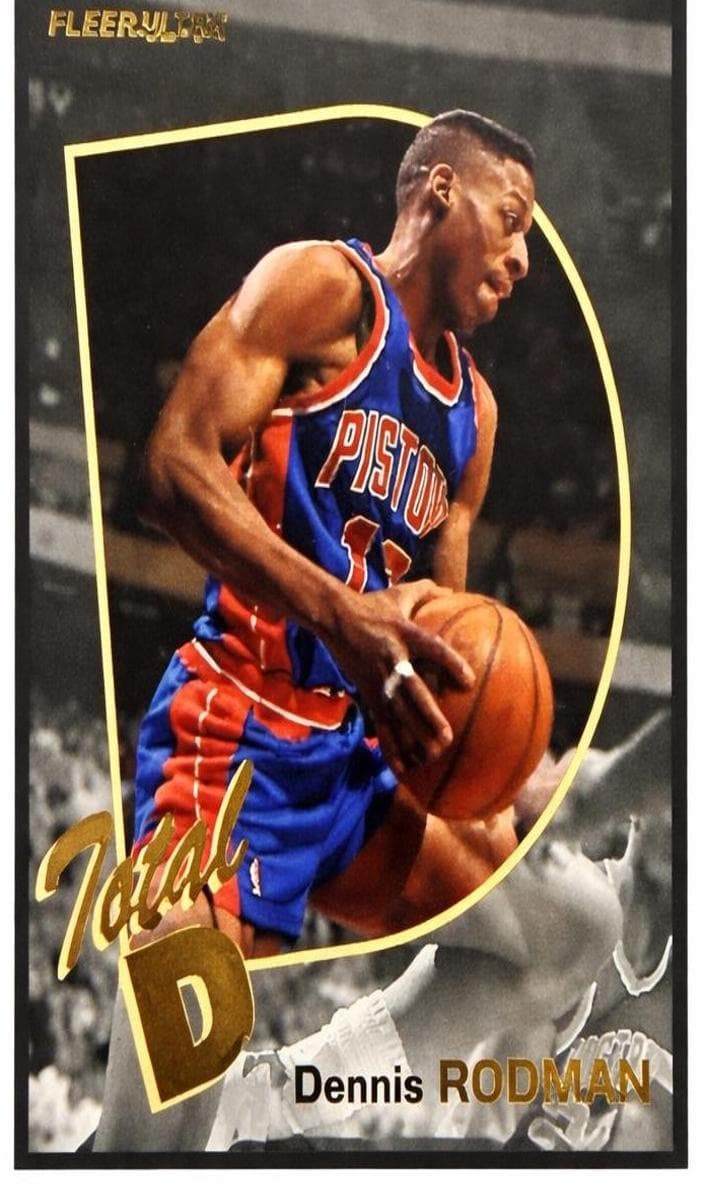 Dennis Rodman 1992 fleer Fleer