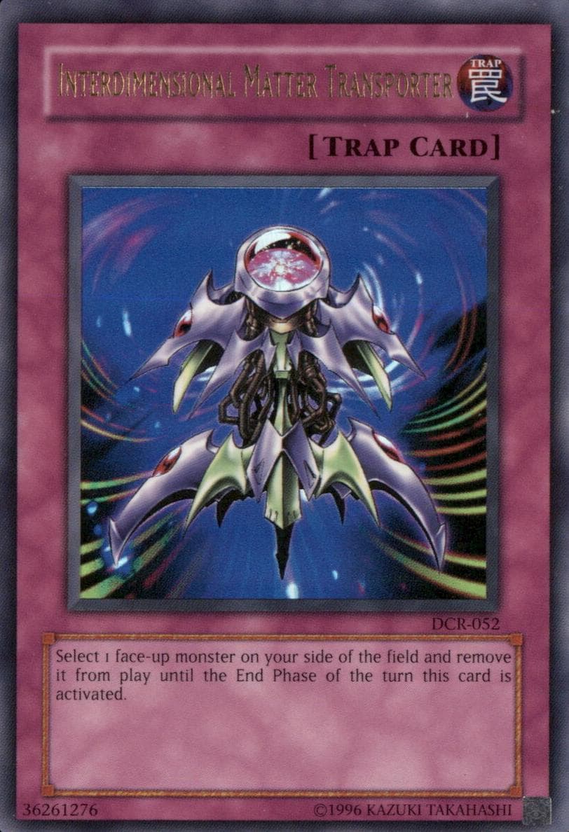 Interdimensional Matter Transporter 2003 Yu-Gi-Oh! Dark Crisis 1st Edition