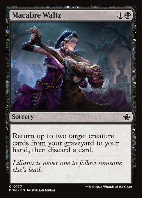 Macabre Waltz 2018 Magic: The Gathering Core Set 2019