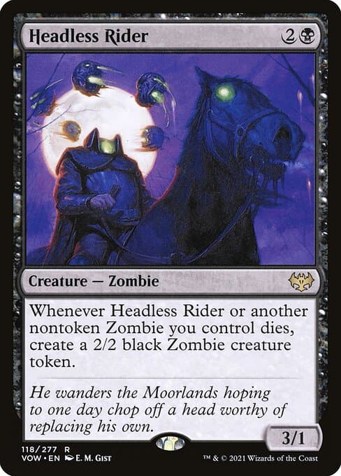 Headless Rider 2022 Magic: The Gathering