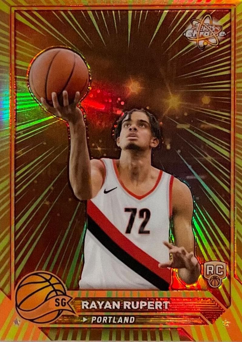 Rayan Rupert trading card