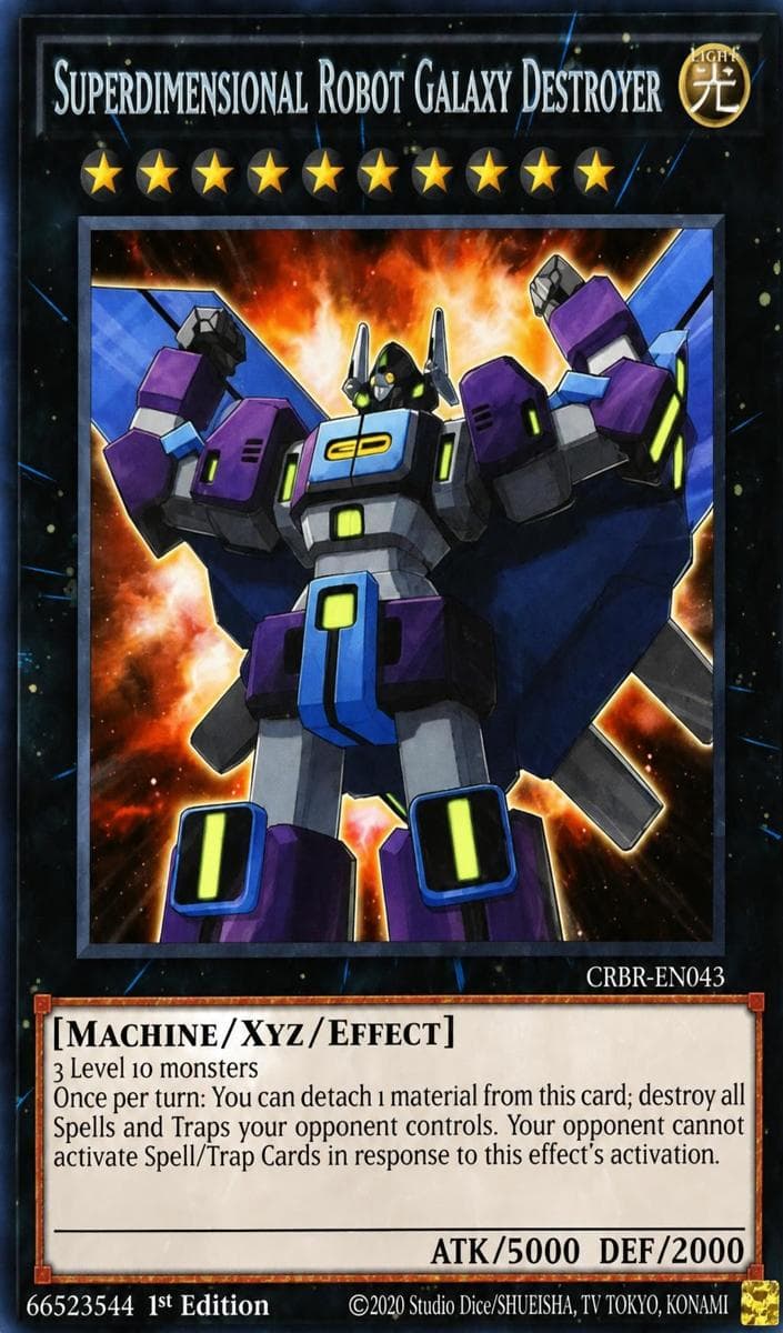 Superdimensional Robot Galaxy Destroyer 2024 Yu-Gi-Oh! Crossover Breakers