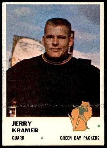 Jerry Kramer 1961 fleer Fleer