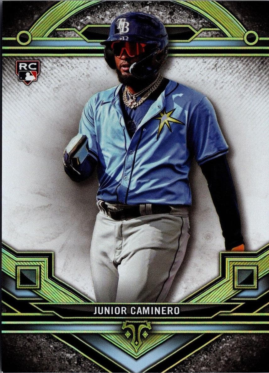 Junior Caminero trading card