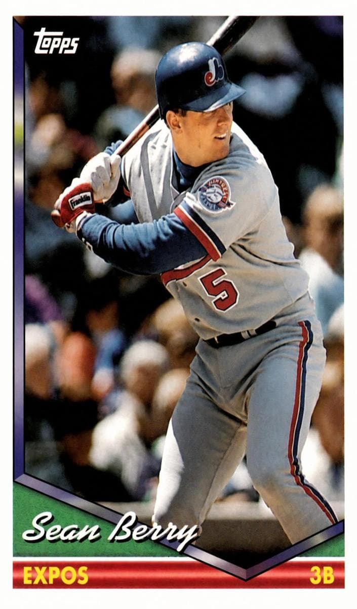 Sean Berry 1994 topps Topps