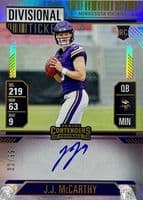 JJ McCarthy 2024 panini