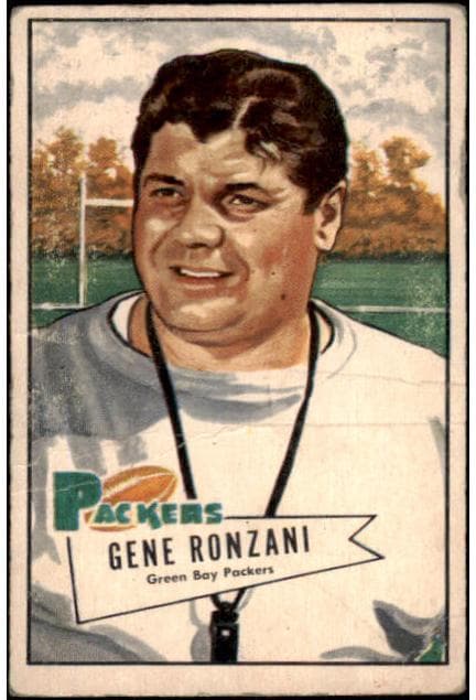 Gene Ronzani 1952 bowman Bowman Small