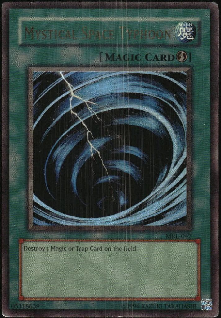 Mystical Space Typhoon 2002 Yu-Gi-Oh! Magic Ruler 1st Edition