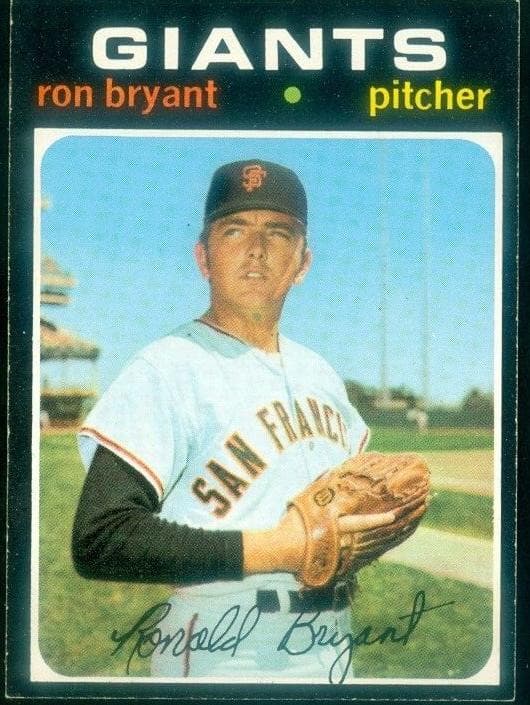Ron Bryant 1971 topps Topps