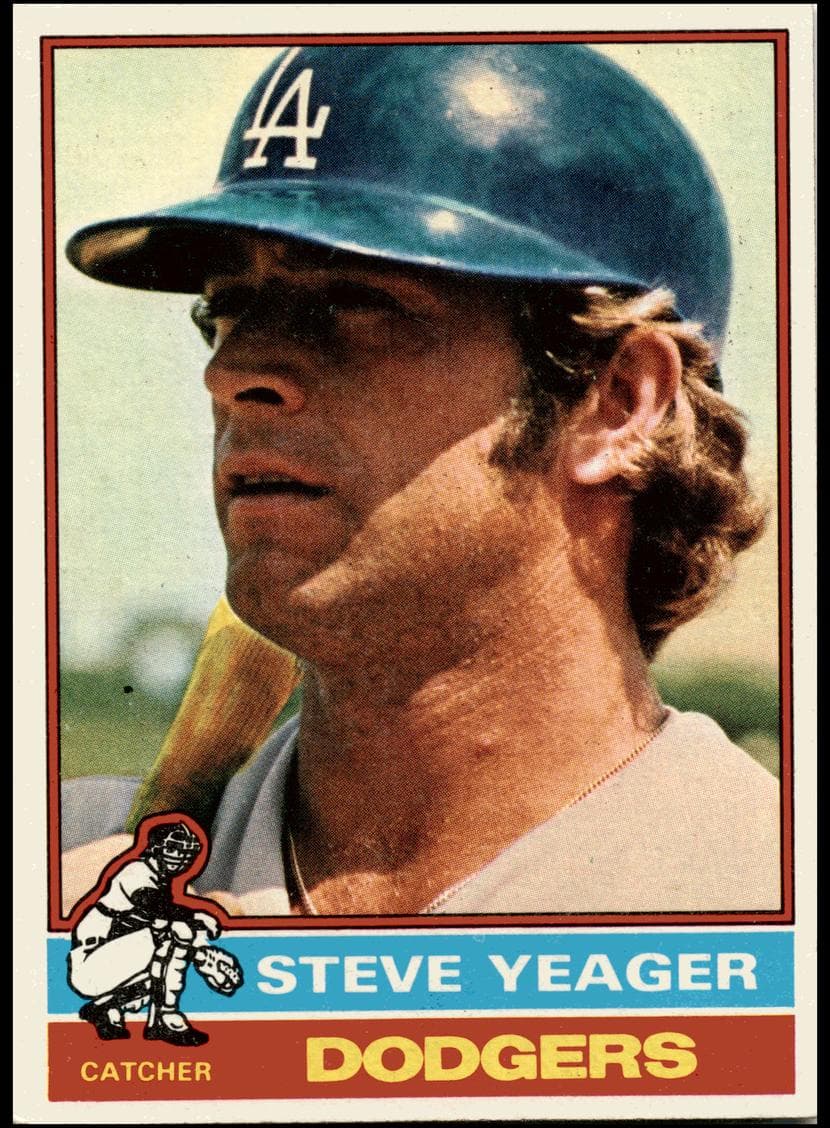 Steve Yeager 1976 topps Topps