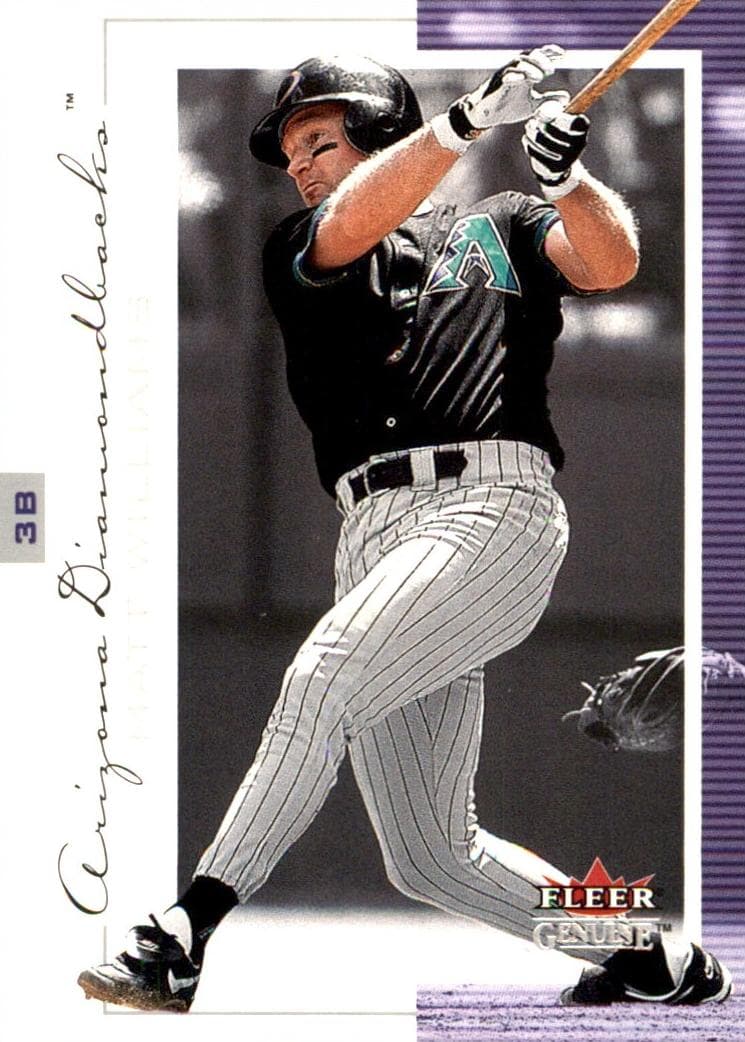 Matt Williams 2001 fleer Fleer Genuine