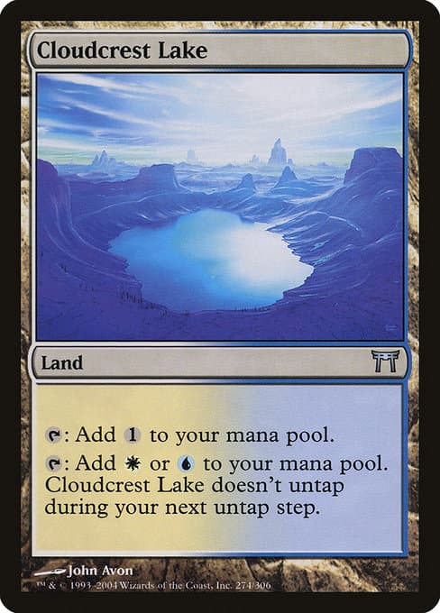 Cloudcrest Lake 2004 Magic: The Gathering Champions of Kamigawa