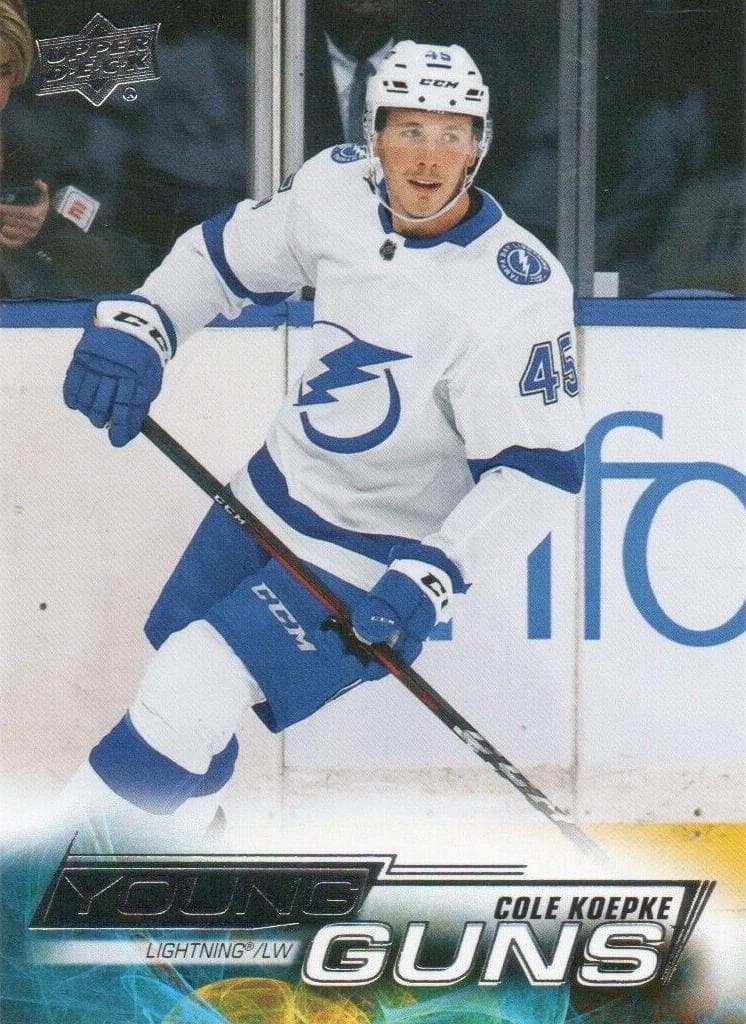Cole Koepke trading card